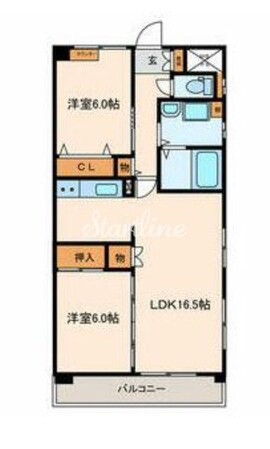 りせ・せきぐちの物件間取画像